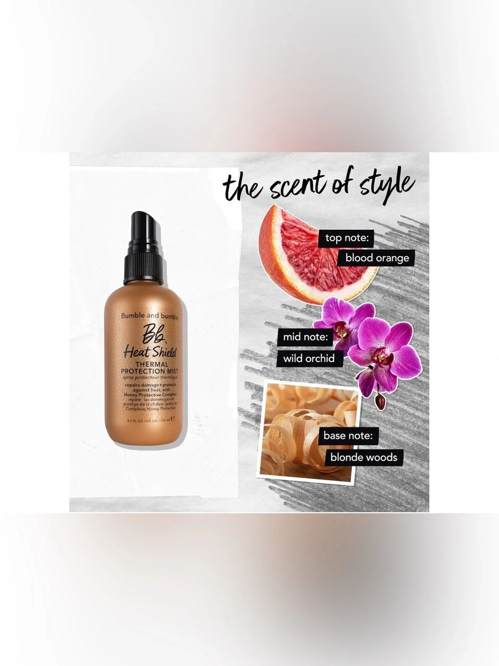 Bumble & Bumble BB Heat Shield, Thermal Protection Mist, full Sz 4.2oz, NWOB,New